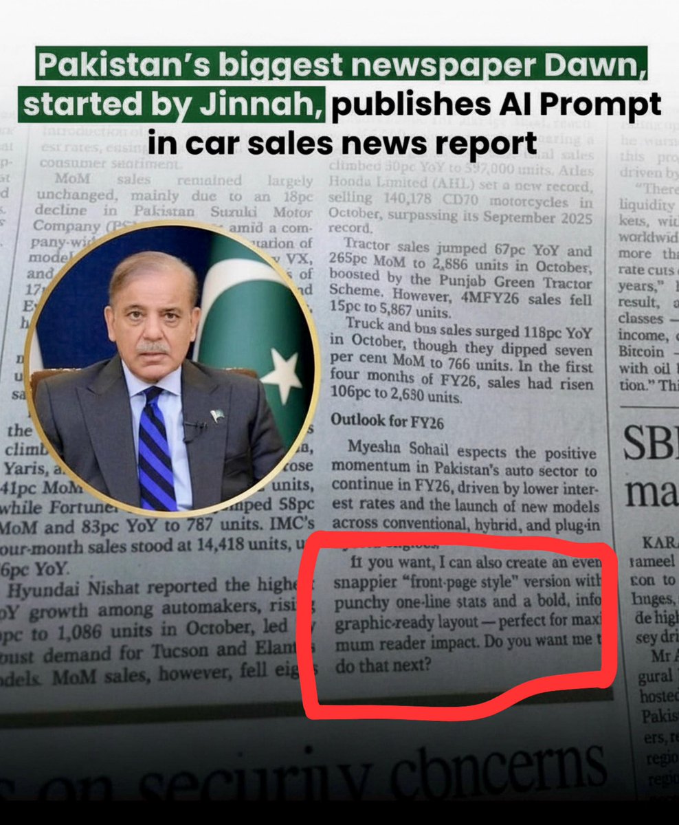 stories_aditya's tweet photo. Looks like a newspaper editor position just opened up in Pakistan. 🤭😁

#AI #ChatGPT #Pakistan #StoriesAditya https://t.co/njqeCcdXcN