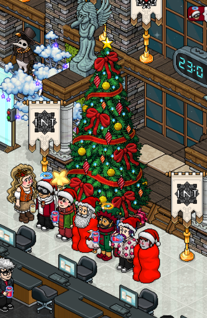 InterpolHabboES's tweet photo. 🎄✨ ¿Navidad adelantada? Tal vez sea el espíritu navideño llegando antes de tiempo…
¿Qué esperas para unirte a nosotros?
 Agencia Interpol en https://t.co/75l6wgDBjf 🎁🛡️
#Habbo #Interpolhabbo https://t.co/MHW2wMsz1K