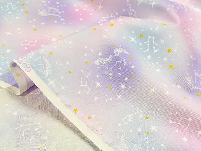 ユニコーン×星座×オーロラの組み合わせが可愛い😌 ゆめかわオックス