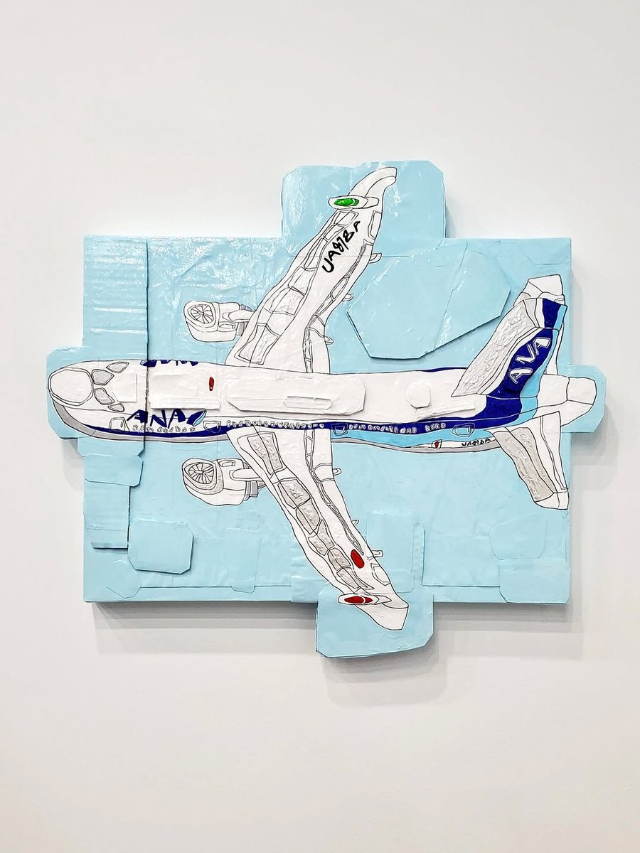 DieselART's tweet image. New Artworks Just Arrived 
落合翔平 @ochiaishohei の新作が展示に追加されました。ぜひご覧ください✈️