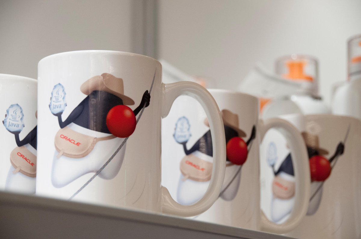 java's tweet image. What&apos;s better than Java? Java swag! 😎 

We know you&apos;ve accumulated tons of Java swag over #30YearsOfJava, and it&apos;s time to show it off. Drop your favorites down below. 👇