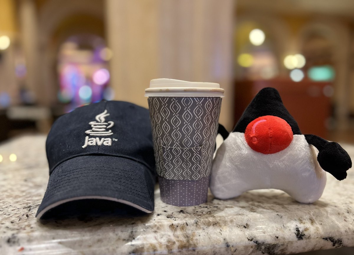 java's tweet image. What&apos;s better than Java? Java swag! 😎 

We know you&apos;ve accumulated tons of Java swag over #30YearsOfJava, and it&apos;s time to show it off. Drop your favorites down below. 👇