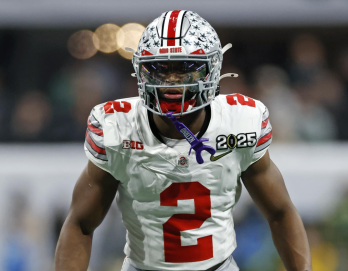 BigBlueFilmRoom's tweet image. Ohio State safety Caleb Downs is currently the 2nd best player on PFF's big board for the 2026 NFL Draft.

The Giants currently own the 2nd overall pick in the upcoming draft.