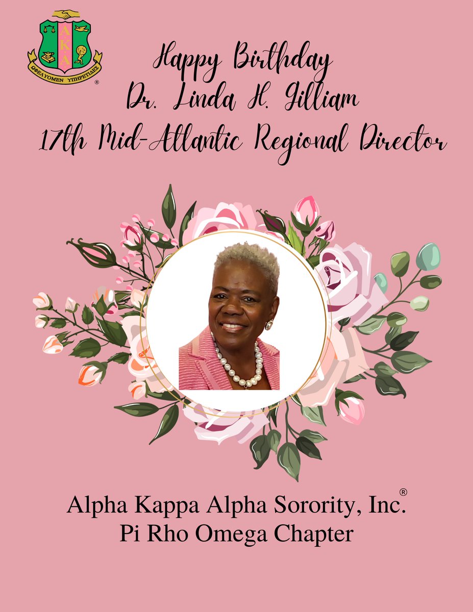 Alpha Kappa Alpha Sorority, Inc.®, Pi Rho Omega tweet media