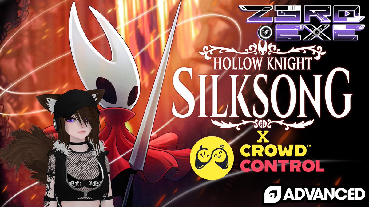 18+| !advancedgg | First playthrough the best way possible w/ CrowdControl! What could go wrong chat? Wait CHAT?! We are playing Hollow Knight: Silksong with Crowd Control so swing on by and vibe at twitch.tv/z3r0exe !
#vtuber #foxtuber #twitch #Kitsune