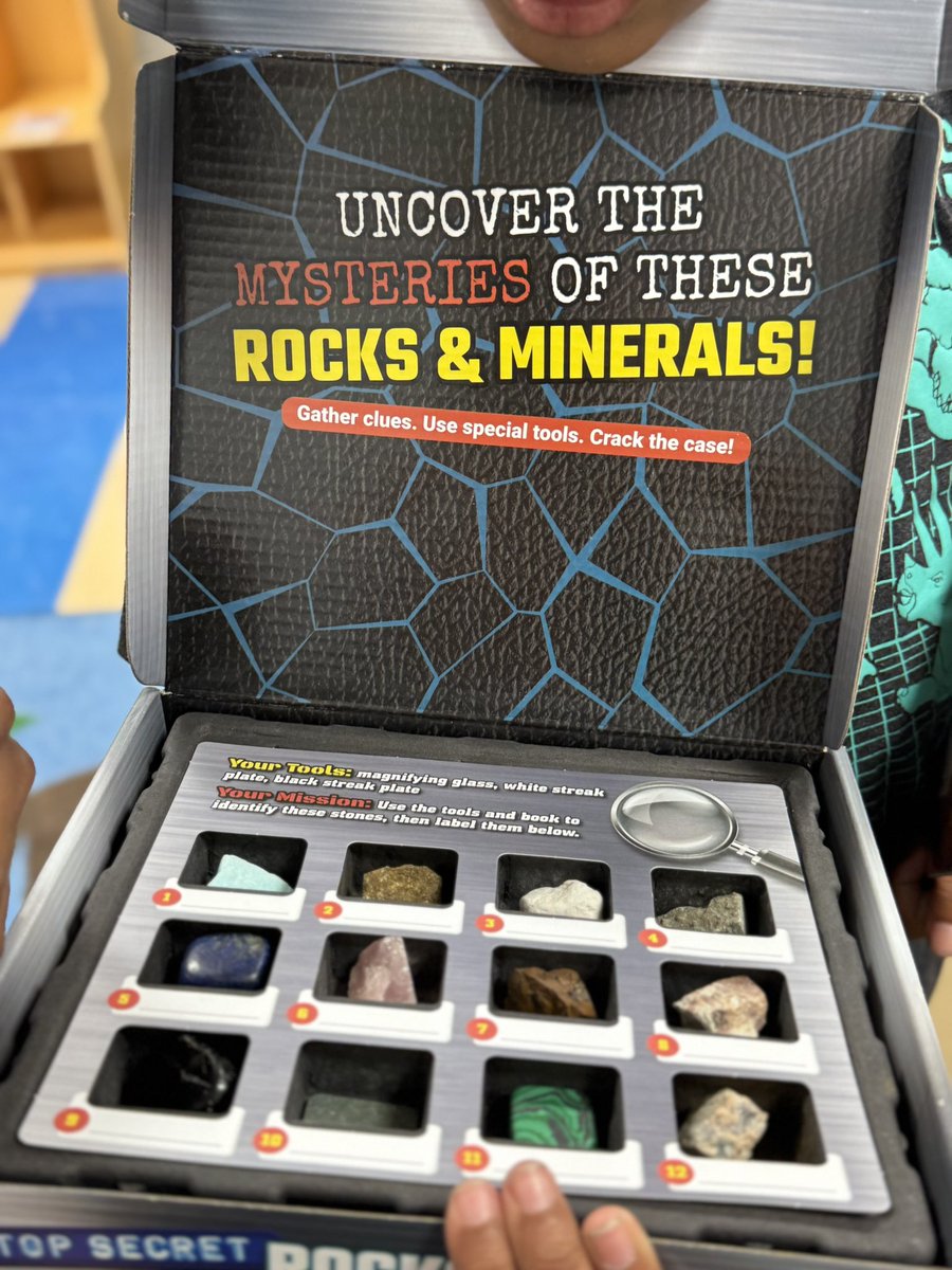 RCPS_EarlyLearn's tweet image. “When your Afterschool student schools you on rocks &amp;amp; minerals… I guess I’m the one getting the real education today 🪨✨”
#dph #pat #rocks #minerals #science