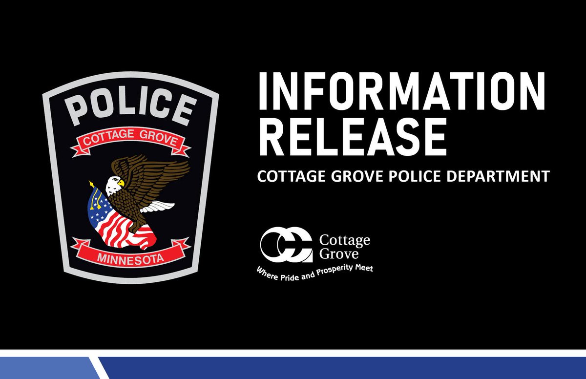 CGPublicSafety's tweet photo. 11/18/2025 8:30 pm

Significant police presence at 79th and Hemingway Ave.

There is a report of an attempted carjacking. Suspect is reported to be armed with a knife.

Cottage Grove Public Safety is requesting the public's assistance locating an individual:

1/3 https://t.co/8bEhH3yzks