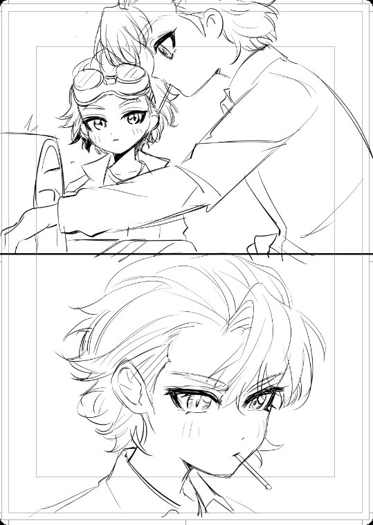 kujoMtaro's tweet photo. #スタゼノ #stanxeno 
Babies…… this is my first attempt at drawing them as children. https://t.co/SXfJiyn3he