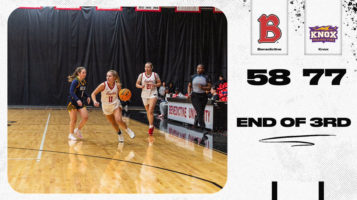 WBB | Score update at the end of the third.