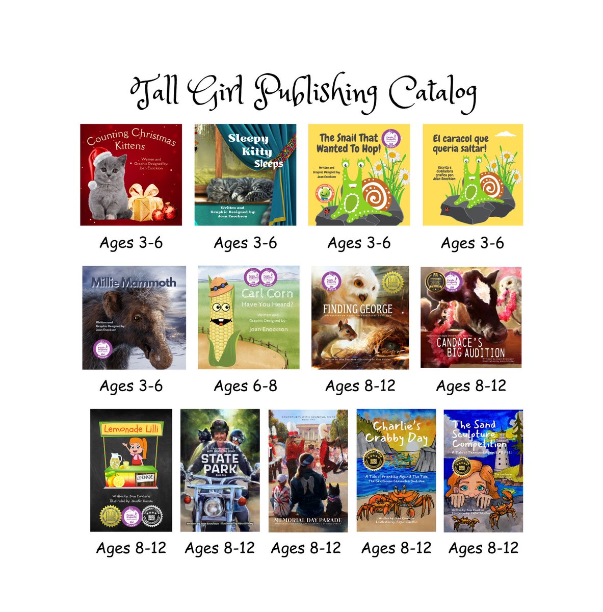 You can never go wrong with a book for the young readers in your life! tallgirlpublishing.com