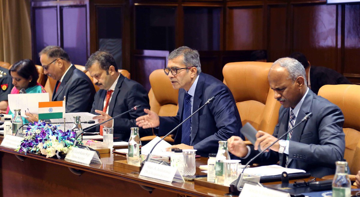 prodefencejammu's tweet image. Defence Secretary Shri Rajesh Kumar Singh co-chaired the 12th India–Germany High Defence Committee (HDC) meeting in New Delhi with the State Secretary of German Defence Ministry Mr Jens Plötner. The Co-chairs reviewed the ongoing defence initiatives, identified priority areas for…