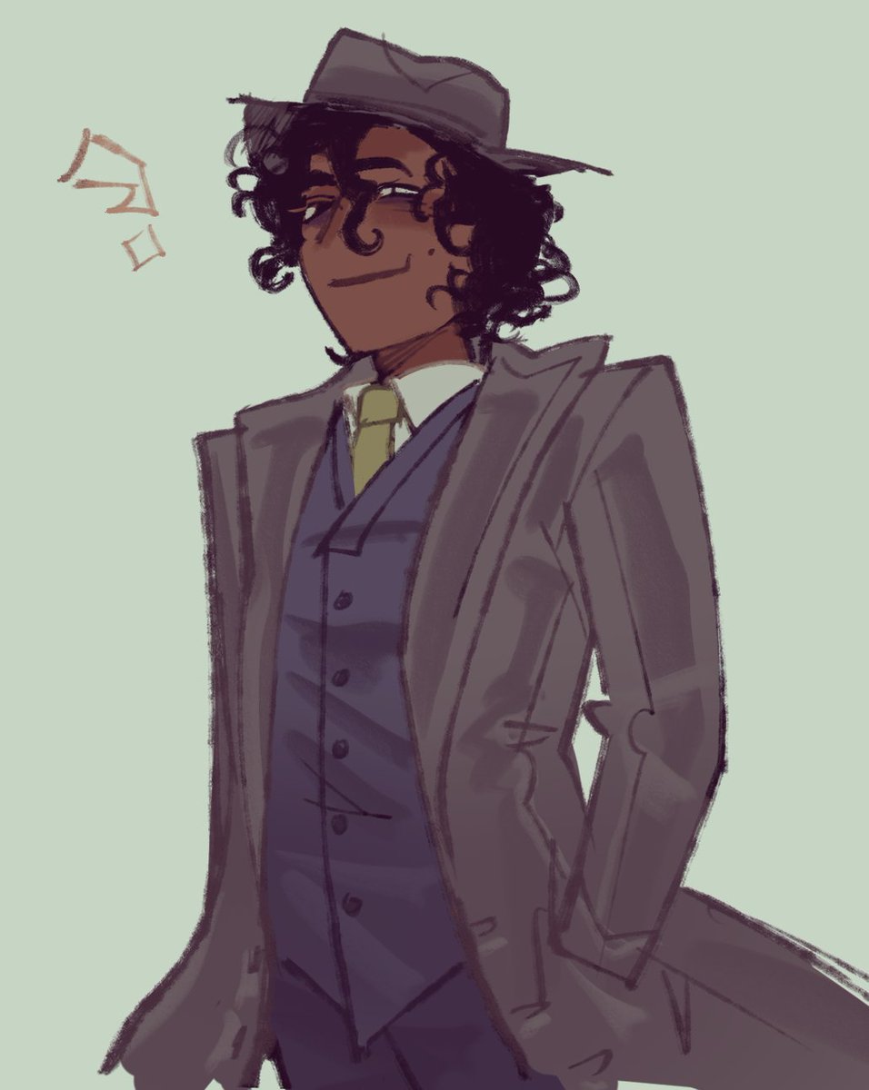 doodles of my ocs in their clans' vtmb2 outfits :P