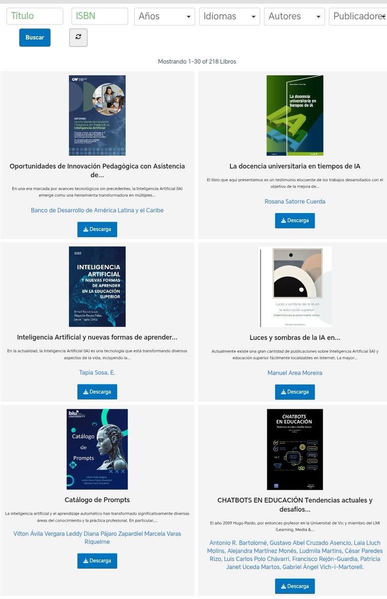 juangaleanorey's tweet image. Accede a más de 200 libros gratuitos sobre Inteligencia Artificial y Educación.
raeia.org/books/