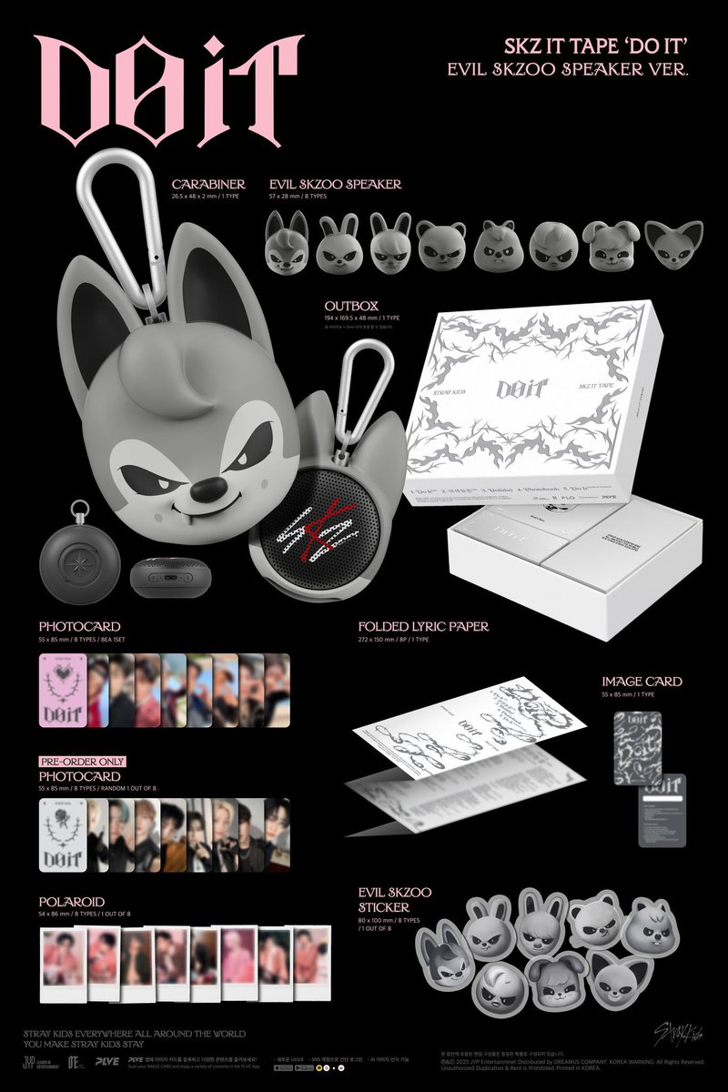 AllinoneKorean's tweet photo. EVIL SKZOO SPEAKER VER รับพรีเหมือนเดิมนะคะ 😭🫶

ราคามา 27/11 (11.00)
ลงฟอร์ม 27/11 (13.00)

ฝากร้านด้วยนะคะ🤍

เงินออกเป็นรายชั่วโมงกันเลยทีเดียว✌️

#ตลาดนัดเด็กหลง #ตลาดนัดstraykids https://t.co/wNKQRT1tmO