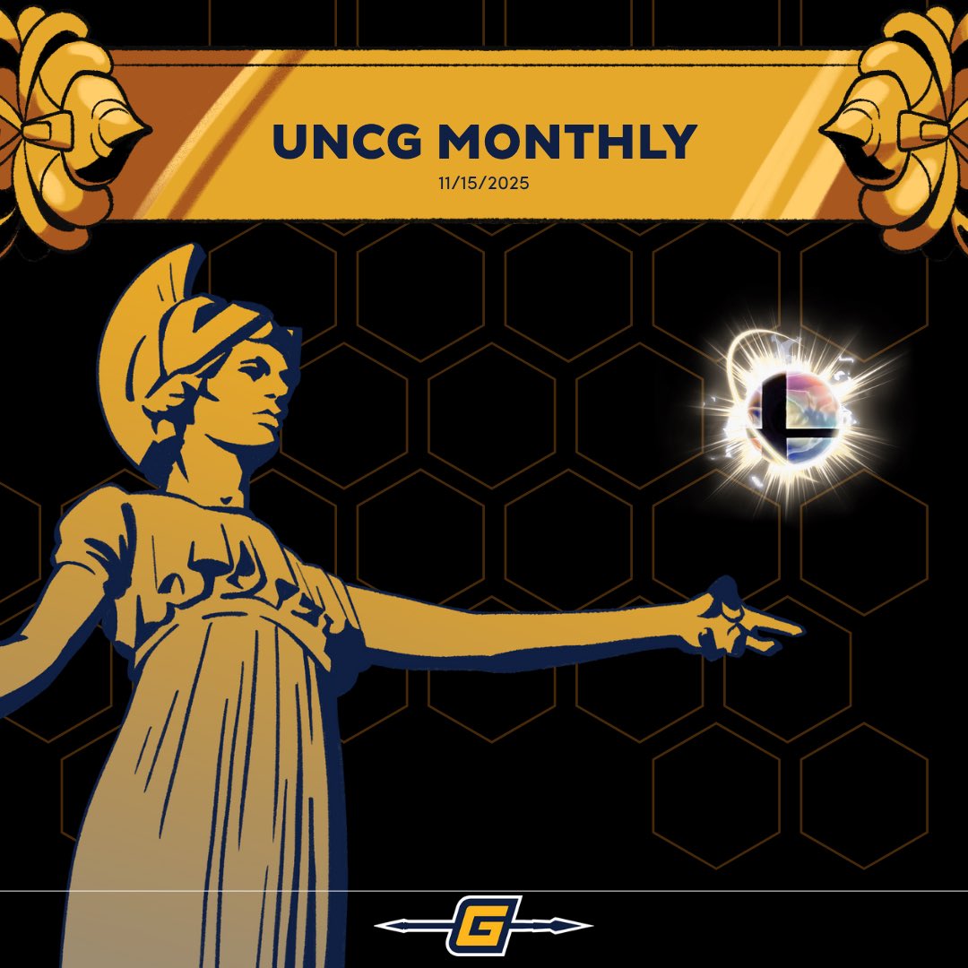 UNCG_Esports's tweet photo. The first UNCG monthly happened this past weekend, and we wanted to share some of the stats! This was a collaborative effort between @BuddBudsEsports and us.

🚀 76 Entrants
👠 LumiRank D Tier Event
🐣 40 UNCG students 

All right on our campus! Join for the next one in December. https://t.co/5zcRyS0ALs