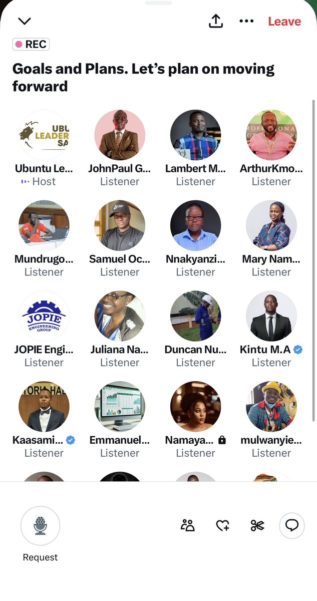 JohnPaulGu's tweet image. 📌 
@Comrade_Otoa - “Many of us feel so frustrated when things are not moving our way, many of us also feel frustrated when our goals are not achieved 100%, you are not the first person, you are not the last person who will go through such an experience.”

#UbuntuLeadershipSafari