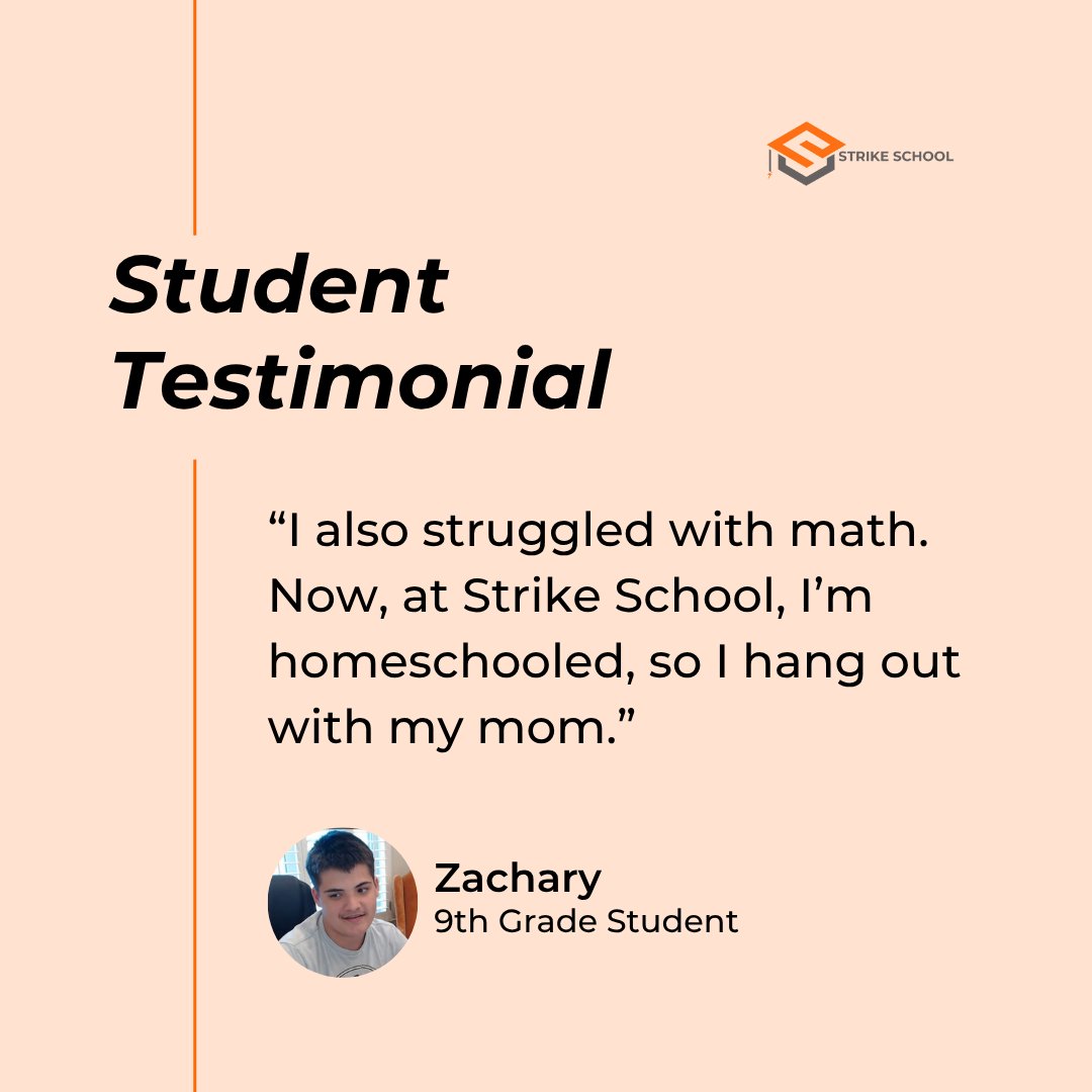 Strike_School's tweet image. Not every school environment gives students the chance to shine.

See how a supportive online environment can change everything at strikeschool.org 

#YourChildYourChoice  #onlineschool #virtuallearning #homeschooling #k12education #flexiblelearning #remoteschool