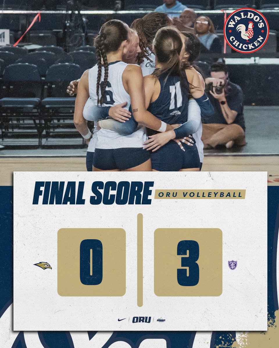 Final from St. Paul.

That concludes our 2025 season. Thank you fans for your support all year long! 🫶

#ORUVB | #GoldenStandard