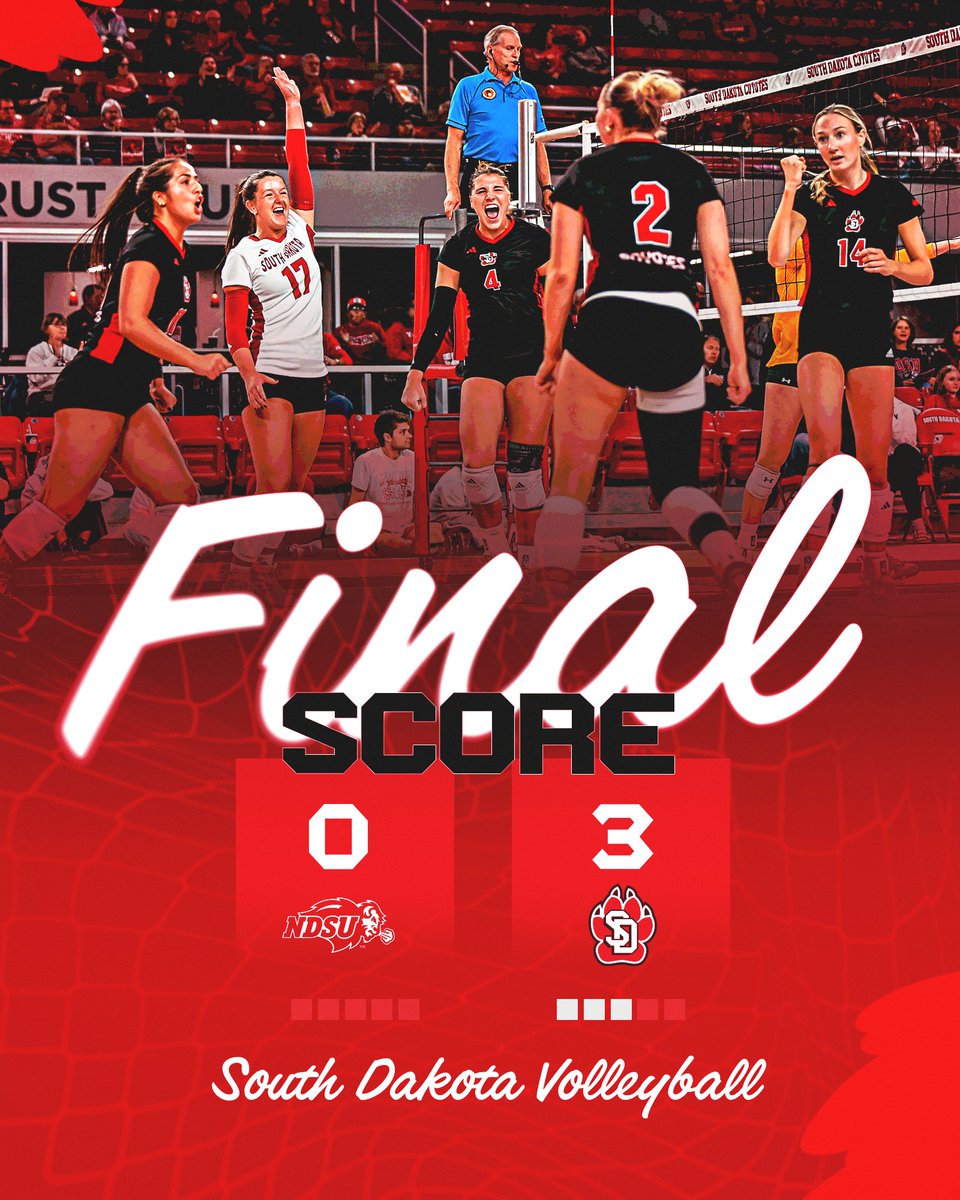 South Dakota Volleyball tweet media