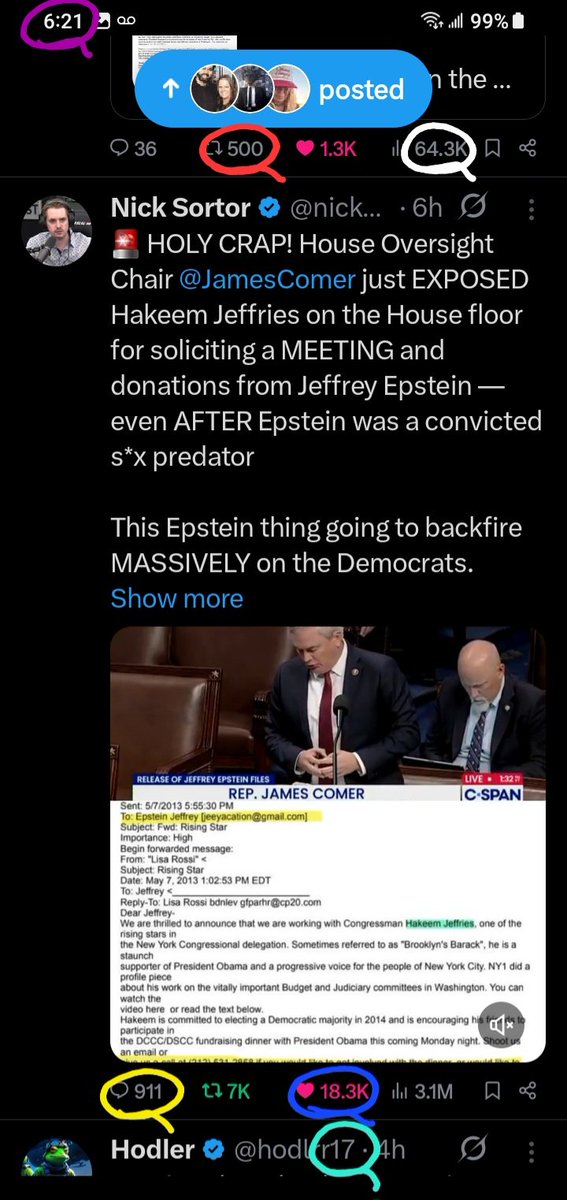 DeanDavis33's tweet image. 🐸1️⃣7️⃣ #Seventeen 
9️⃣1️⃣1️⃣ #NineEleven 
6️⃣2️⃣1️⃣ #SixTwoOne 
🎰 #WhatAreTheOdds 🪽
5️⃣0️⃣0️⃣ #FiveHundred 
6️⃣4️⃣3️⃣ #SixFourThree 
1️⃣8️⃣3️⃣ #OneEightThree