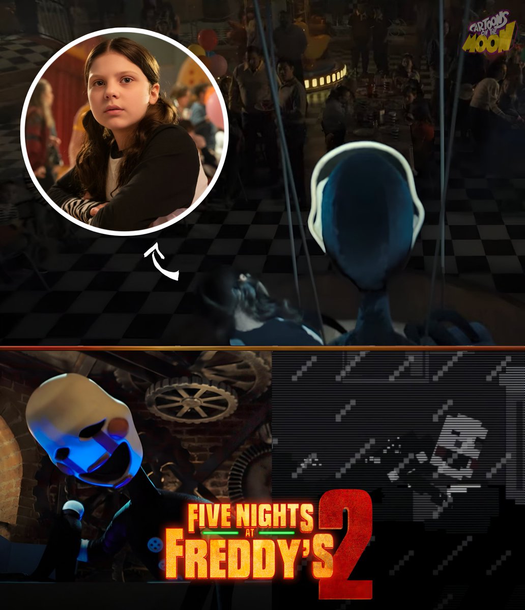 Puppet sostiene el cuerpo de Charlie frente a todos en un nuevo clip de Five Nights at Freddy's 2