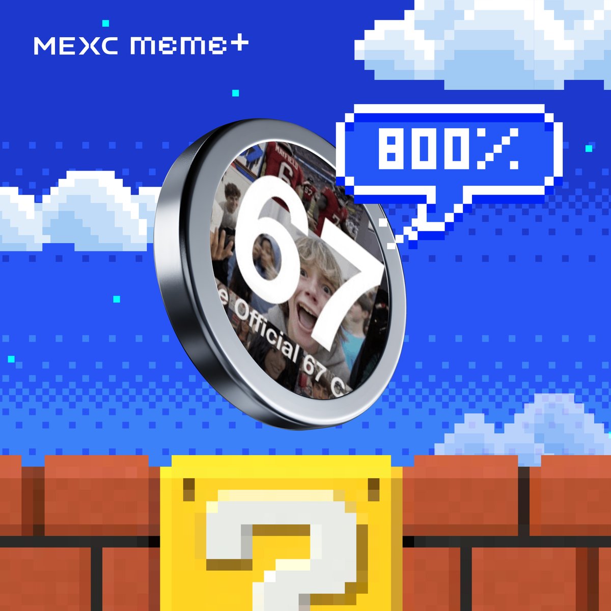 MEXC_Listings's tweet image. 🚨 MEME+ PUMP ALERT 🚨

🔹 $67
🔹 UP: 800% 

Trade now 👉mexc.com/exchange/67_US…

Find your next 100x memecoin on #MEXC!