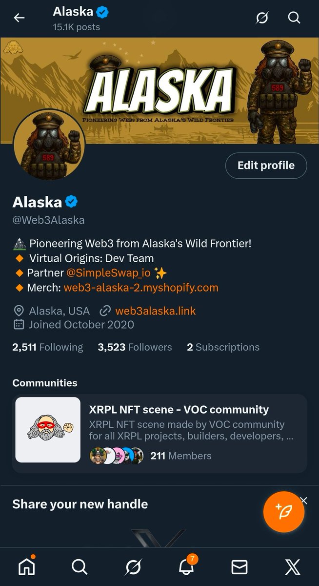 Web3Alaska's tweet image. Branding done right 💯💯💯

BTW...Did you know I have a free-to-members branding course in the Virtual Origins Discord?

Check it out if you look to make some healthy changes to your X  profile.