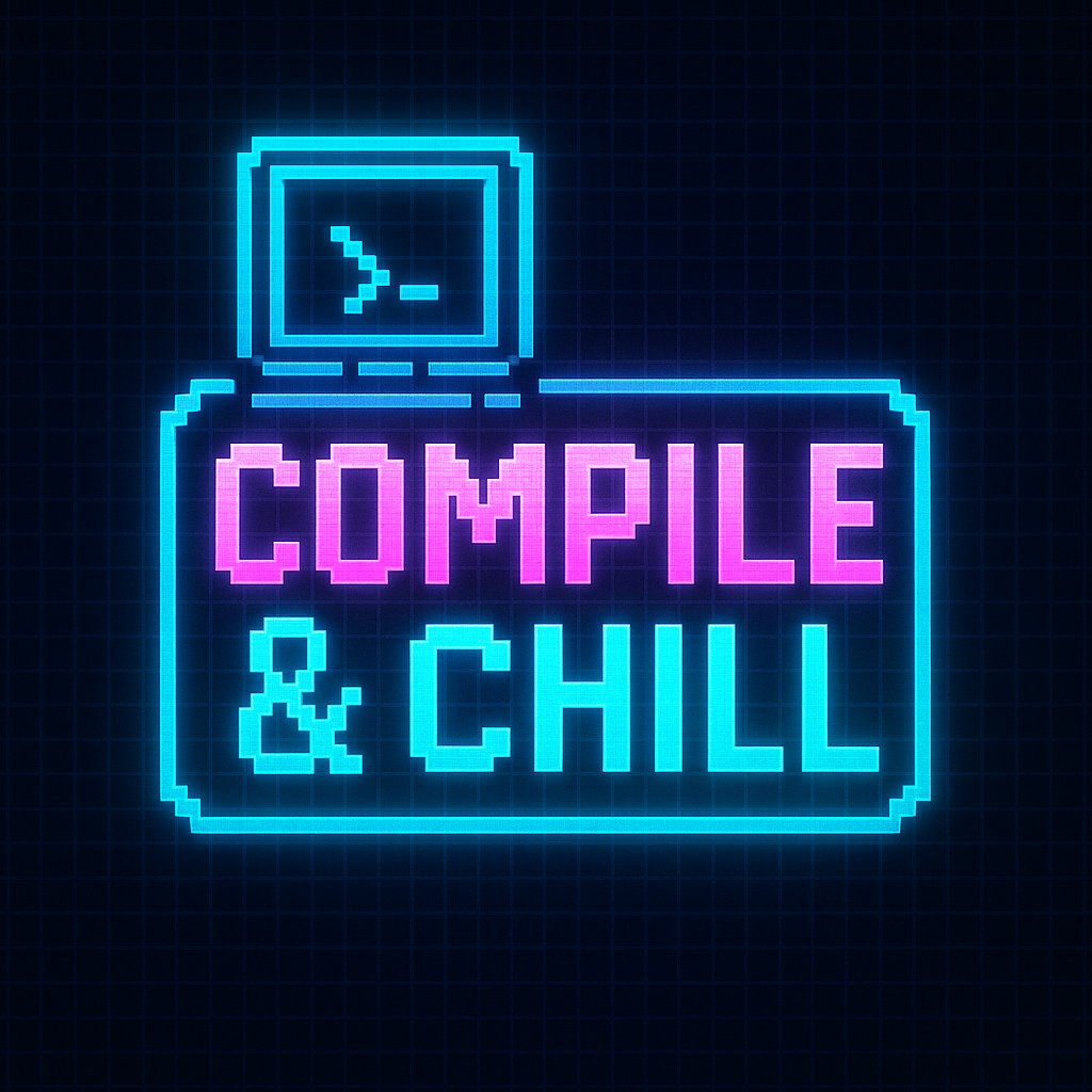 Nasceu!!!
🚀 POST OFICIAL DE LANÇAMENTO — COMPILE &amp; CHILL está NO AR!

Depois de uma noite inteira virado, café gelado, muita criatividade e um pouco de insanidade controlada…
 Eu acabei de colocar no ar o meu novo projeto:
✨ compileandchill.dev ✨
 Feito de DEV pra DEV.