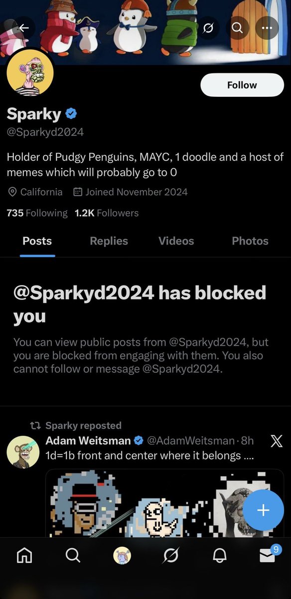 H20KT36's tweet image. Hey web3 

PSA here. These absolute POS’s are back in action under a different name 

@Sparkyd2024  kindly fuck off 🤭🖕

DONT GET SCAMMED PEOPLE!!!