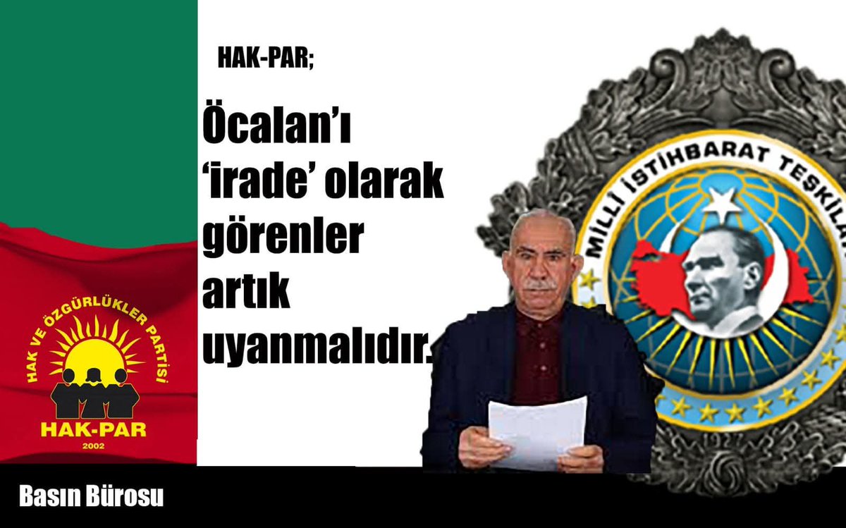 Hak ve Ozgürlükler Partisi-HAK-PAR Başkanlık Kurulu üyesi Arif Sevinç Adana Emniyetinde ifade verdi.
18 Kasım 2025 tarihinde Adana Emniyeti Güvenlik Şubeye ifade vermek için çağırılan Arif Sevinç, HAK-PAR Başkanlık Kurulu'nun "Öcalan'ı irade olarak..
facebook.com/share/p/17hZhD…