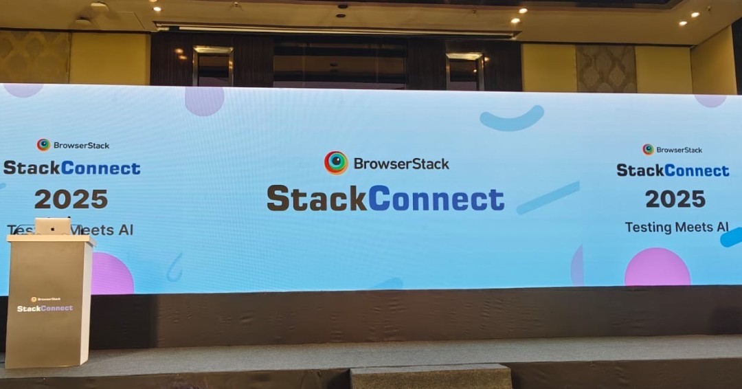 PerficientIndia's tweet image. @Perficient joined @BrowserStack&apos;s StackConnect World Tour in Mumbai with 300+ QA &amp;amp; DevOps leaders! 🚀 @Swathi Sankarasubramaniam shared insights on AI &amp;amp; test automation. Proud to lead the AI-first quality future! 

#PerficientIndia #QA #QAAutomation #AIFirst #AI #StackConnect