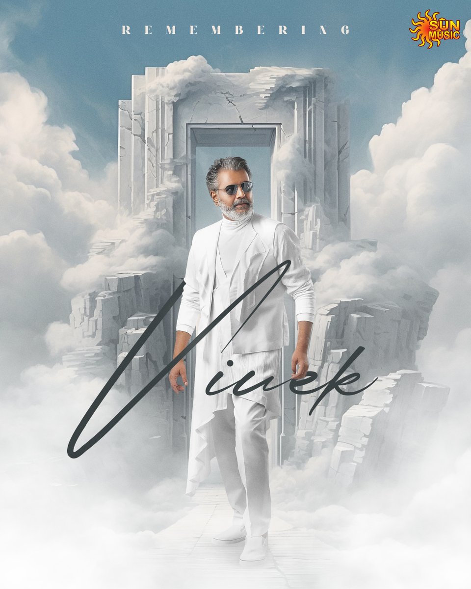 SunMusic's tweet image. Legend never forgotten❤️💔

Remembering Vivek on his birth anniversary!

#SunMusic #Vivek #RememberingVivekSir #RememberingVivek