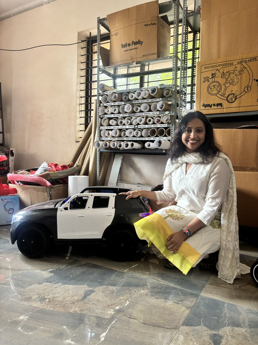 PiyuduttaPiyu's tweet photo. The ride on toy market in India is at USD 1.8- 2.0 billion for 2025 and is forecasted to grow at a high single-digit CAGR through 2033.
There are only a few are 100% Made in India brand(we are working with one of them). Most are imported or assembled. https://t.co/tfqjuj6lCp