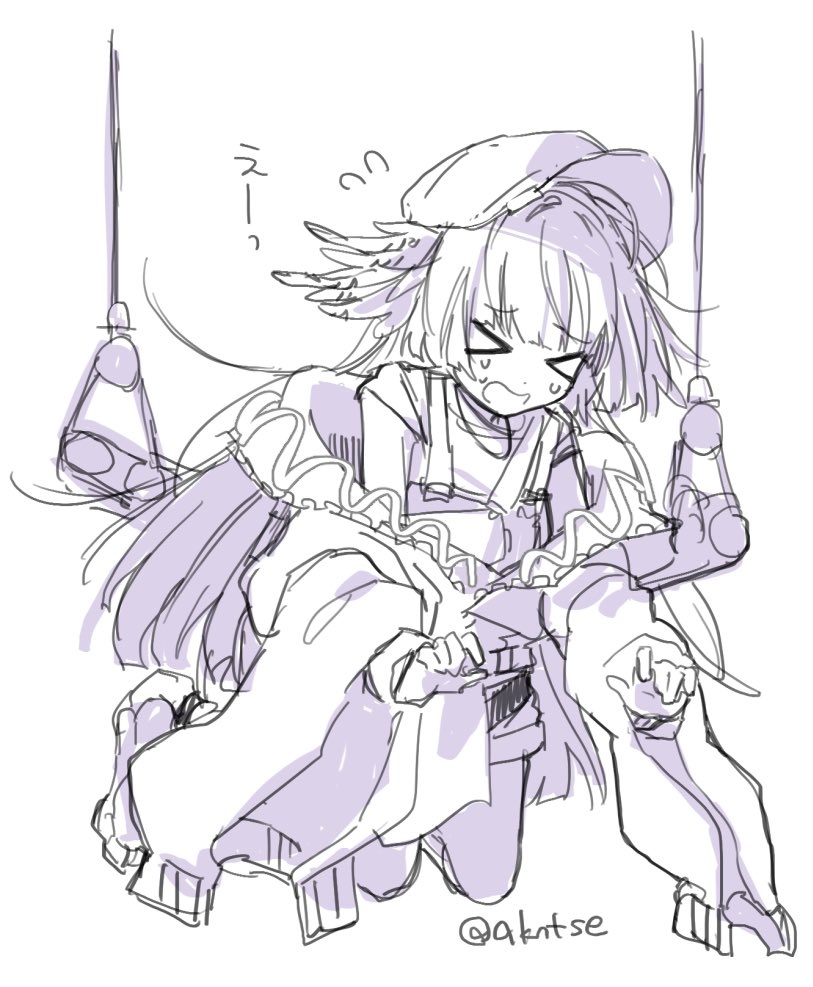 akntse's tweet image. すり抜けしポン