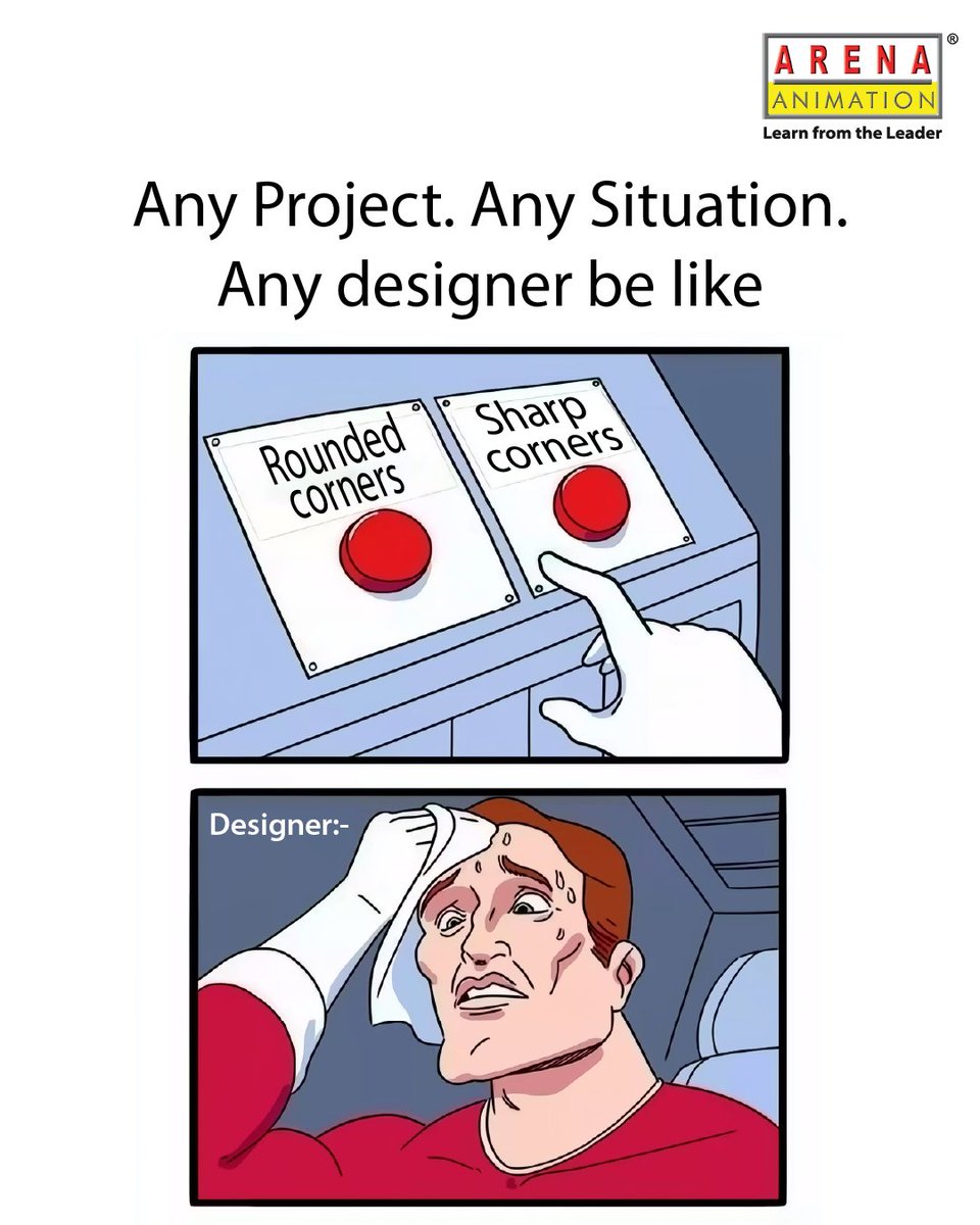 Animation_Arena's tweet image. The world may never know the internal chaos behind

#ArenaAnimation #Memes #SundayHumor #JustForLaugh

(Arena Animation | Funny | Animation Humor | Relatable | MEME)