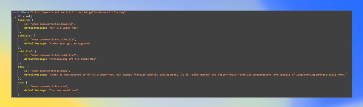 M1Astra's tweet image. GPT-5.1-Codex-Max is coming soon

&quot;Codex is now powered by GPT-5.1-Codex-Max, our latest frontier agentic coding model. It is smarter and faster than its predecessors and capable of long-running project-scale work.&quot;