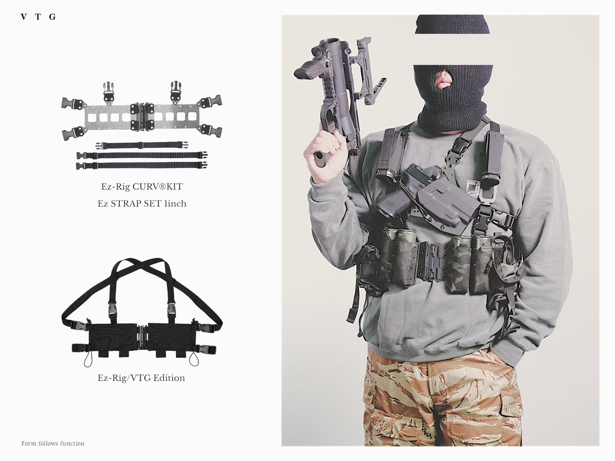 Edition Ez-Rig / 個人装備 GEAR VOLK TACTICAL VTG