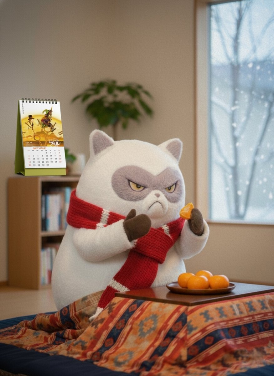 #えんとつ町のプペル
#モフ #コタツでみかん

おやつ🍊