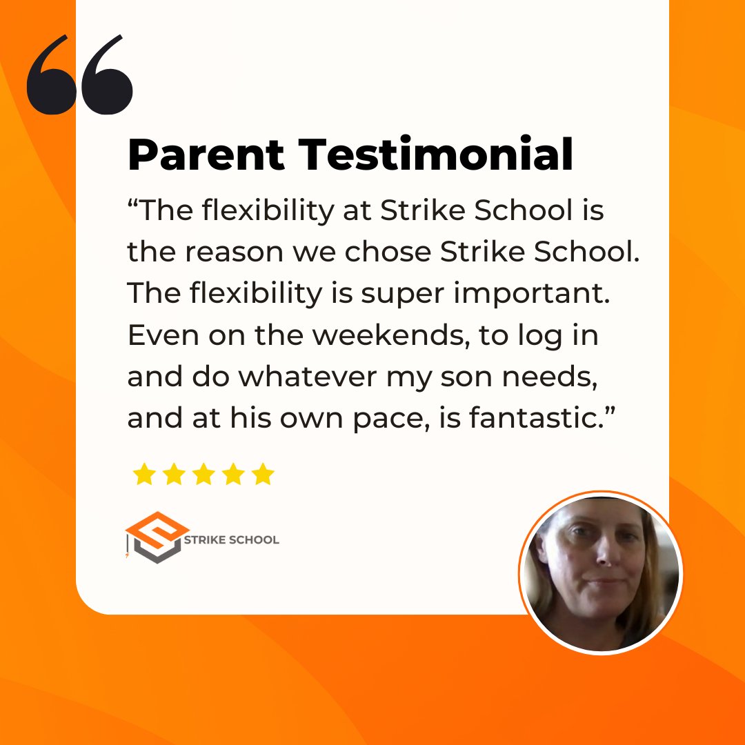 Strike_School's tweet image. Finding a school that supports your child’s unique pace can make all the difference.

Learn more about flexible online learning for K-12 students at strikeschool.org 

 #YourChildYourChoice #onlineschool #virtuallearning #homeschooling #k12education #flexiblelearning