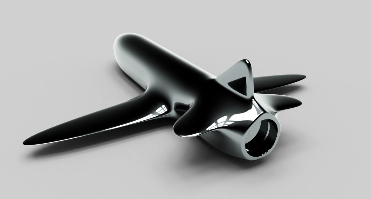 raahgiken13's tweet image. 今まで手が出なかったFusionのフォームモード
Blenderでローポリだトポロジーだと苦労すれば
考え方が同じで理解可能と判明w

球面をBooleanでカットしてBevelしてもBlenderほど破綻しないのはさすが3DCAD

※画像はテルえもん @teruki_obara さんの教科書から

#Fusion360 #Autodesk #3Dモデリング