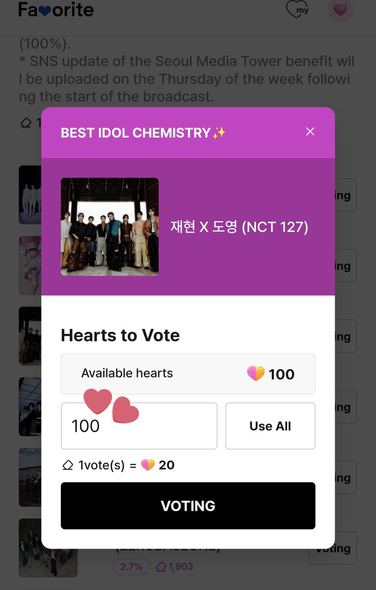 do0lentine's tweet photo. JAEDOISTS 🔊🔊🔊 

the voting for 💞 best idol chemistry 👑✨️ has started ! the way #jaedo is already in the top 3 is insaneeeee 🙀 let's show lots of support for our parents ‼️

20 🩷💛 = 1 vote 

vote for 재현 X 도영 (NCT 127) here ⬇️
🔗 https://t.co/DBb8kAenPI https://t.co/EdqmeBTJgU
