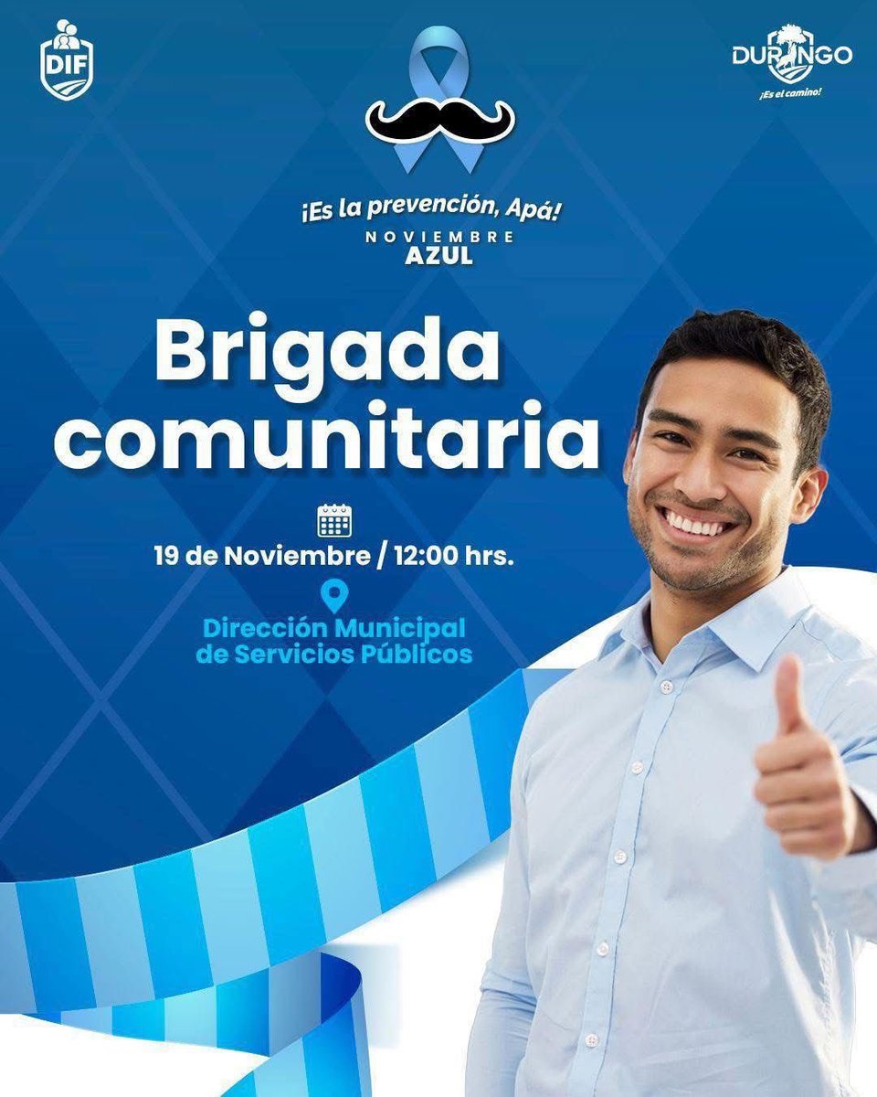 LaloSerranoZ's tweet image. #LaserInformativo

#Durango|| 💙 ¡Es la prevención, Apá! 💪

• Brigada de servicios @DIFMunicipalDgo en la Dirección de 📍@spublicos_dgo donde podrán acudir trabajadores del Municipio así como sus familias y personas que lo requieran, contando con la participación de médicos y…