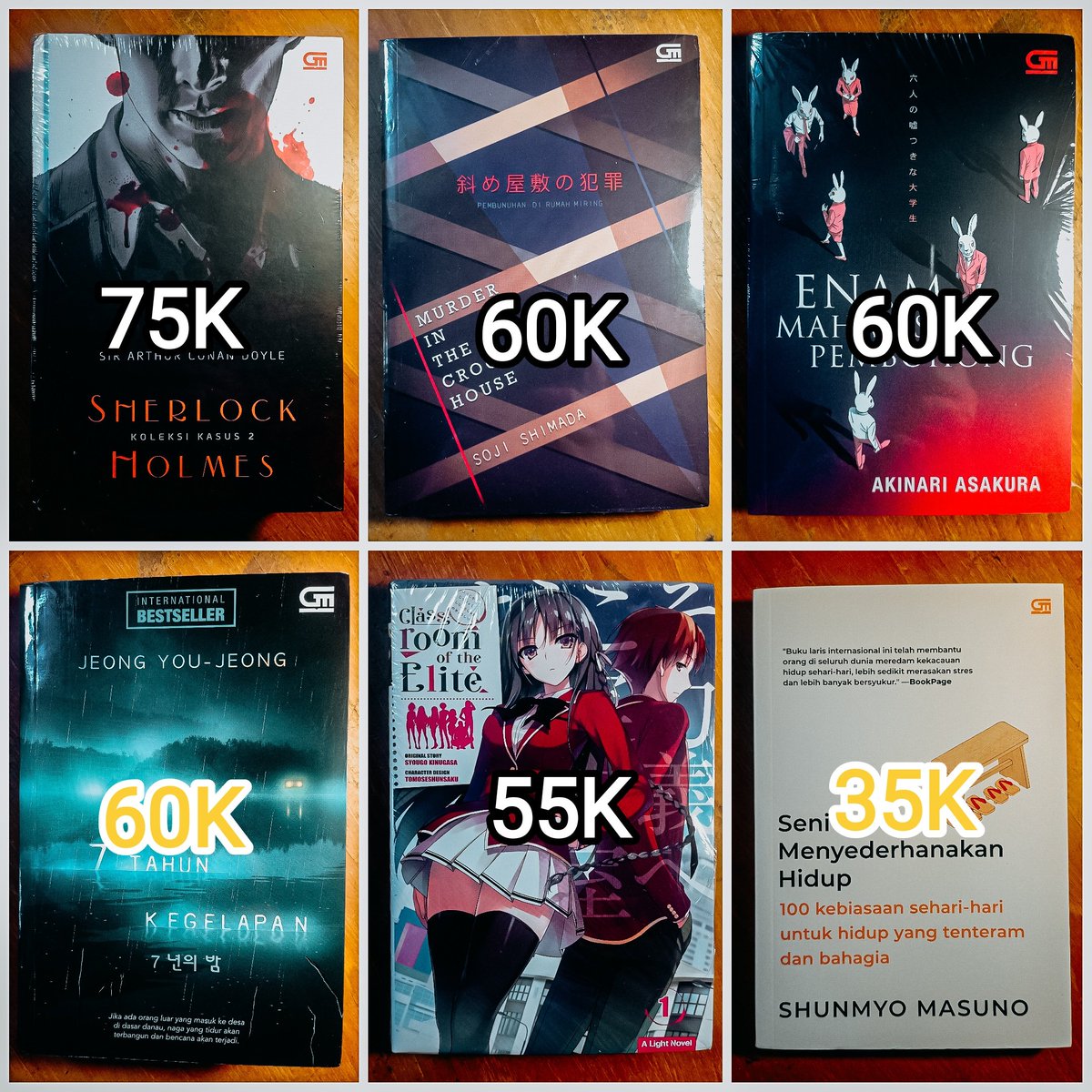 zbookz_world's tweet image. WTS

Help Retweet

Yuk, yg minat bisa langsung DM aja ya, yg putih masih sealed, yg kuning preloved