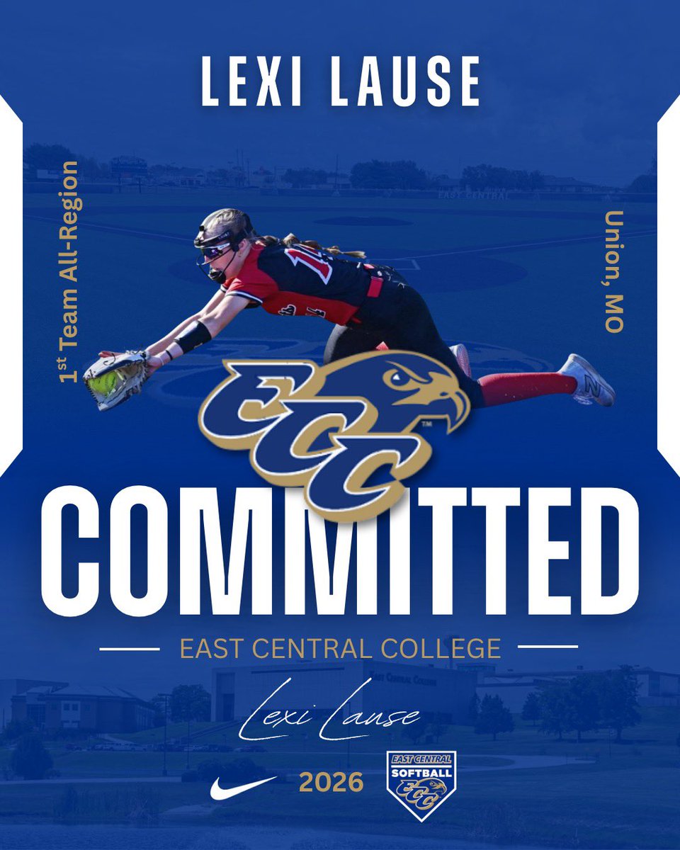 coachgy's tweet photo. Introducing the 2026 Softball signing class for ECC! Welcome to the Falcon Family! @AlexaLause62101 https://t.co/YPEMLC1xQ7