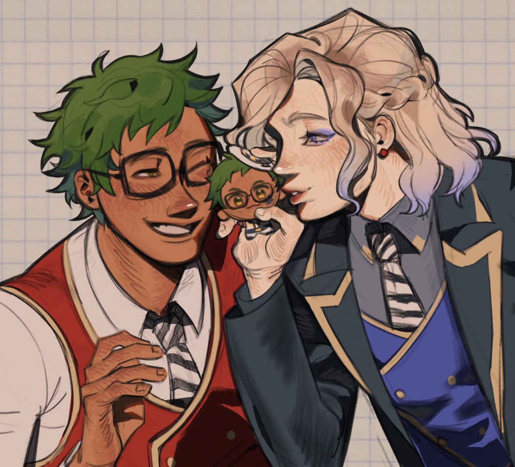 jinmaytwst's tweet image. shaking in excitement cause oomf got me mini trey from the claw machine in jp so I eagerly wait …

quick viltrey moment heehee