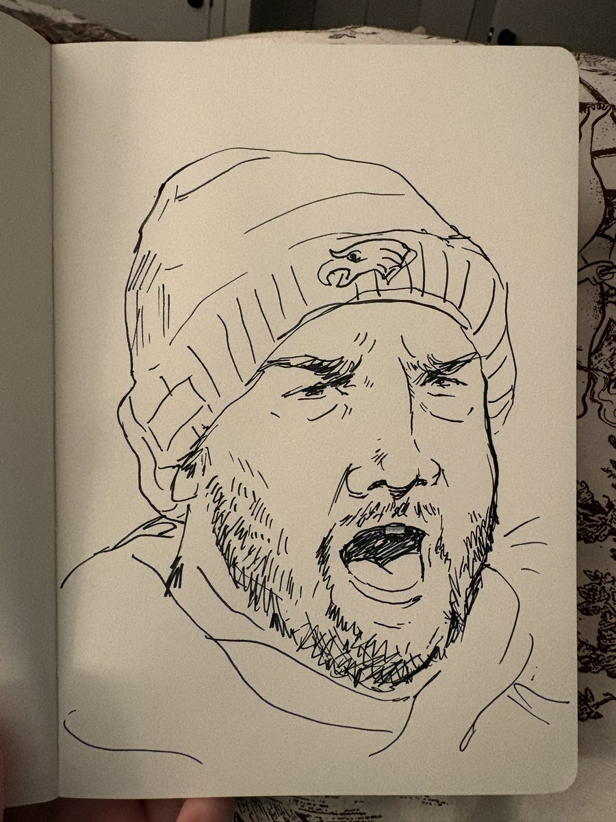 Cursed 5 min sketch of buck tooth nick