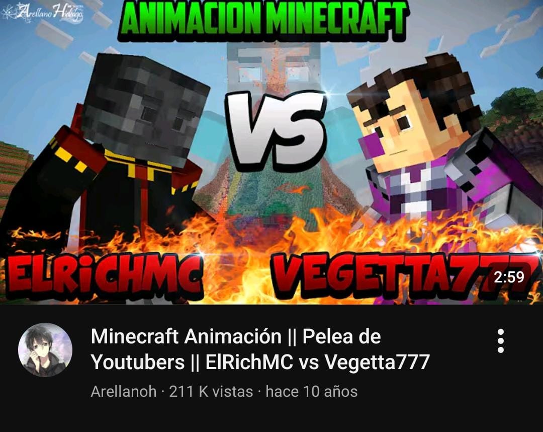 xmarito4's tweet photo. @SquidCraftGames @vegetta777 Espere 10 años a que se hiciera canón Esto https://t.co/xbOOems0fi