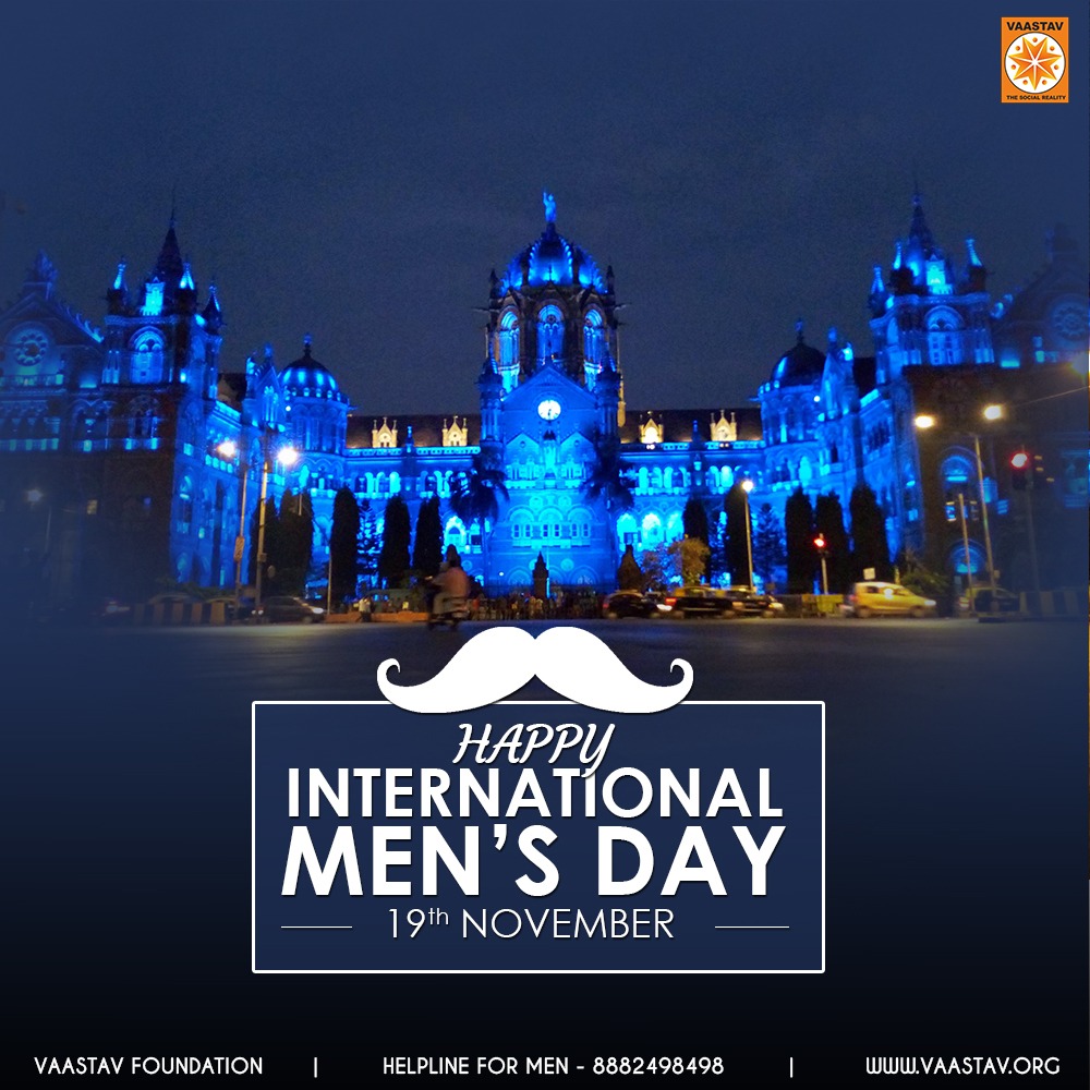 Happy #MensDay2025 
#InternationalMensDay 

#CstInBlue 

<a href="/Central_Railway/">Central Railway</a> <a href="/WesternRly/">Western Railway</a> <a href="/RailwaySeva/">RailwaySeva</a> <a href="/RailMinIndia/">Ministry of Railways</a> <a href="/mybmc/">माझी Mumbai, आपली BMC</a>