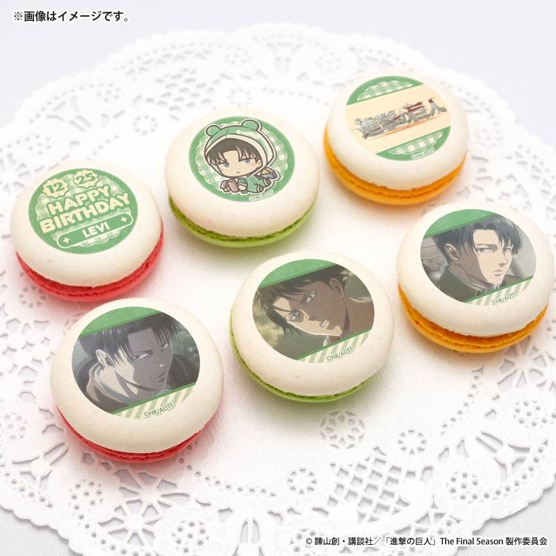 プリロールで予約開始！ 進撃の巨人 バースデープリスイーツ2025