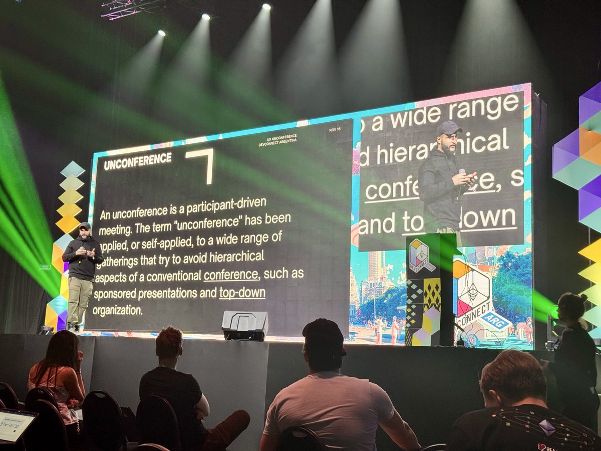 333Polaris's tweet image. @EFDevcon #UX #Unconference had the conversation that matters most—
UX + trust is the path to #web3 #tech onboarding. 

#Design is an investment, it can no longer be an afterthought.

Real people, real talks; solving real user problems.💰

#crypto #blockchain #caba @qnou #devcon